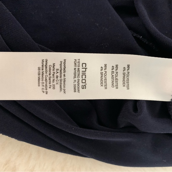 Chico’s Front Tie Blouse - Picture 4 of 5